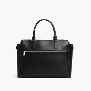 NEW Lo & Sons 'Trinity' Leather Laptop Bag - Large, $370